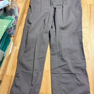 Cat & Jack Gray Chinos Durable Cotton Blend size 14 Husky